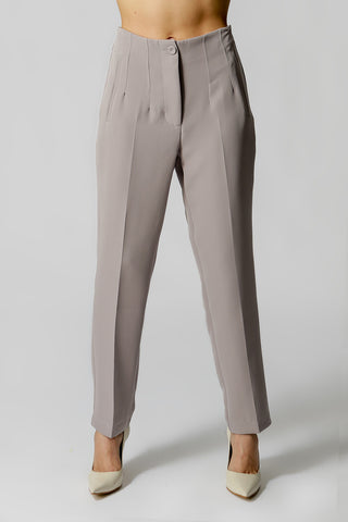 Pantalones Carrot Tailored - GRIS