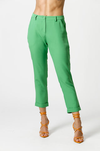 Pantalones ajustados con dobladillo italiano - FLAG