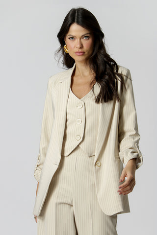Blazer largo estampado - ICE 7182