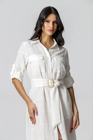 Chemise Com Bolsos Frontais - OFF WHITE