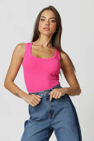 Regata Básica Decote U - PINK 1
