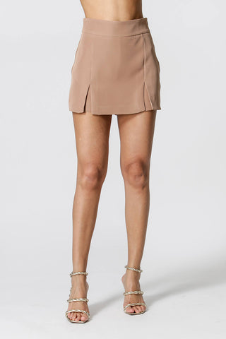 Falda corta con doble abertura - FENDI 1