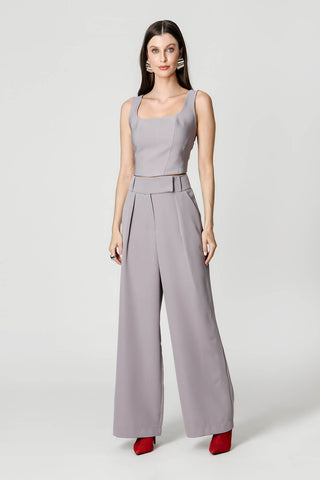 Blusa Corset - CINZA
