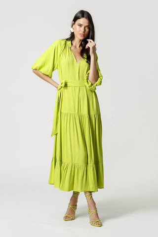 Vestido Marías con mangas abullonadas - CANA