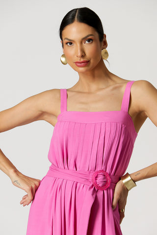 Vestido Longo Alça - FUCSIA 1