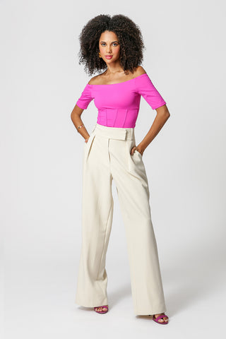 Blusa Corset De Ombro A Ombro - PINK 5
