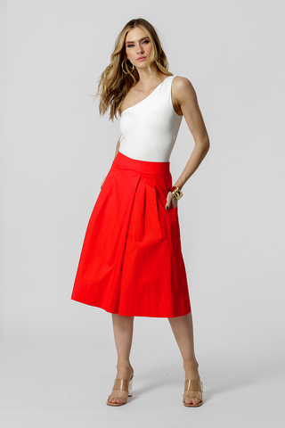Bermudas con falda - CORAL