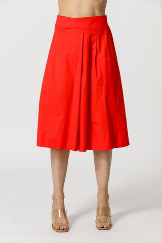 Bermudas con falda - CORAL