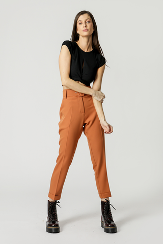 Blusa con giro - NEGRO