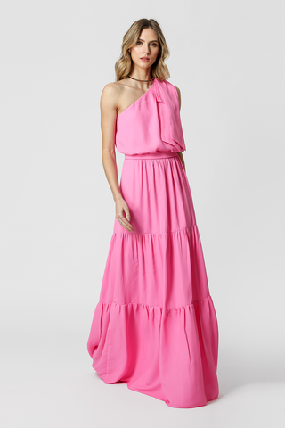 Vestido Longo Laço - PINK CLARO
