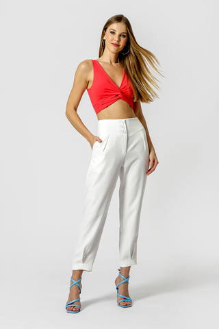 Regata Cropped Twist - MELANCIA