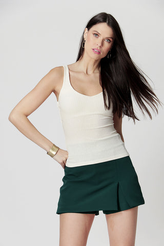 Regata Canelada com Bojo - OFF WHITE 1