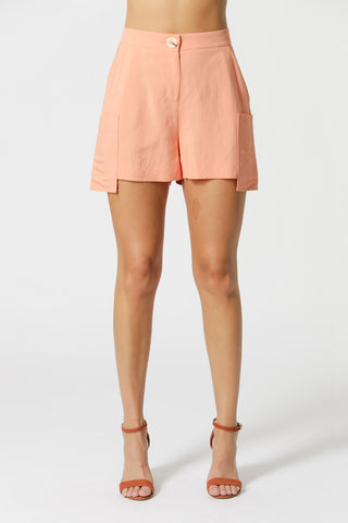 Pantalones cortos con bolsillos cargo - SALMAO