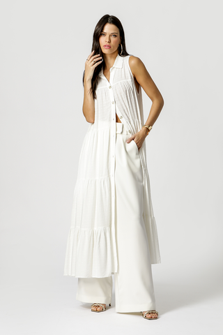 Vestido Camisaria - OFF WHITE