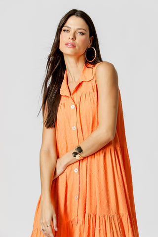 Vestido camisero - SALMAO