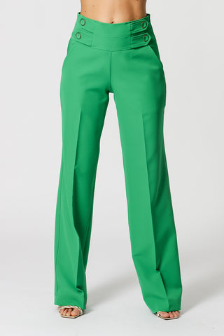 Pantalones rectos de sastre - BANDEIRA