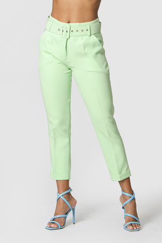 Calça Alfaiataria com Cinto - LIMAO