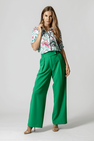 Camisa holgada estampada - FLAG 3059
