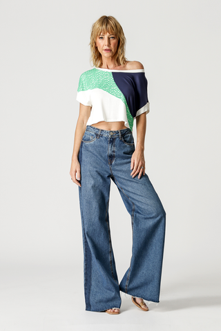 Blusa Cropped Copa - CRU