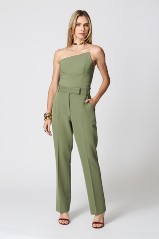 Pantalones minimalistas de tiro recto - MUSGO