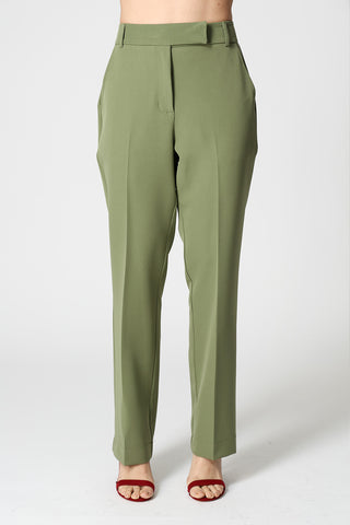 Pantalones minimalistas de tiro recto - MUSGO
