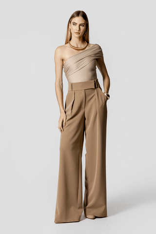 Calça Pantalona Cós Minimalista - FENDI