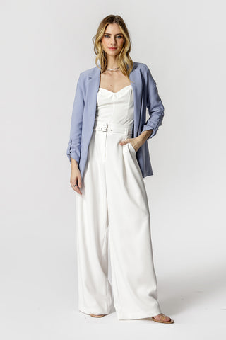 Blazer Alfaiataria Longline - AZUL CLARO