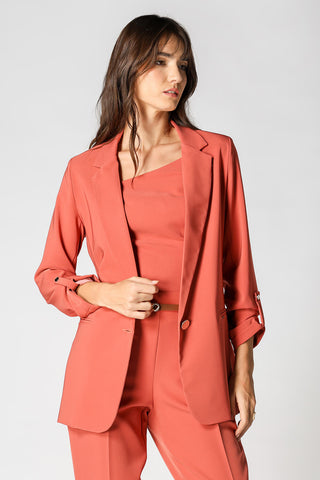 Blazer Alfaiataria - GOIABA