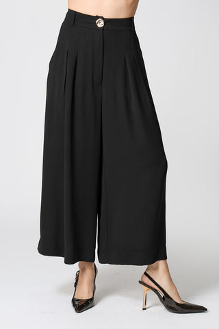 Pantalones Pantacourt - NEGRO