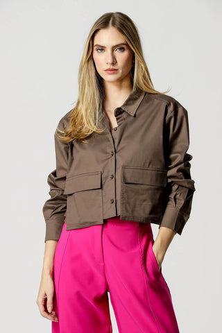 Camisa de calle con bolsillo - CASTOR