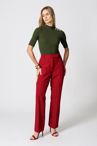 Blusa con Botones Dorados - MUSGO 1