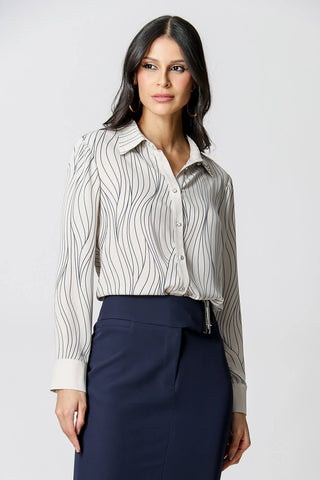 Camisa clásica estampada - ICE ESC 6058
