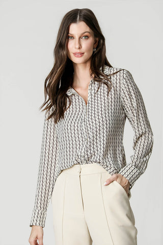 Camisa clásica estampada - ICE 6056