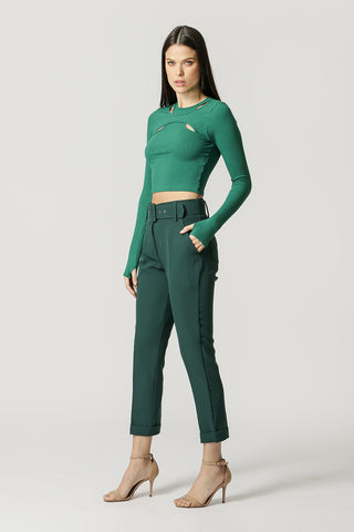 Blusa de escote abierto - BOTTLE