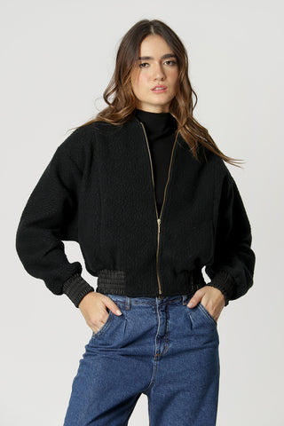 Chaqueta bomber - NEGRA