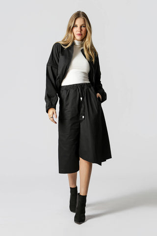 Chaqueta con mangas desmontables - NEGRA