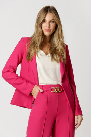 Blazer básico con corte clásico - ROSA 2
