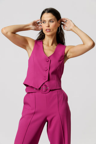 Chaleco a medida - FUCSIA