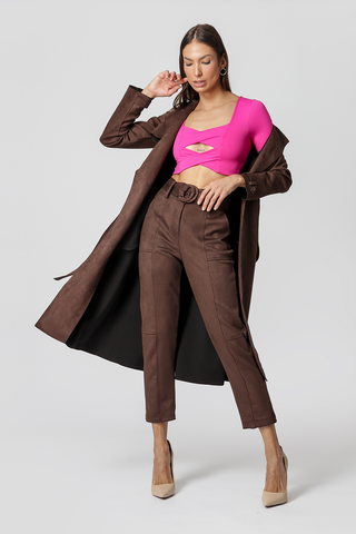 Top corto con tirantes - ROSA 1
