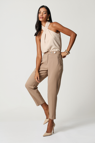 Calça Reta Alfaiataria - FENDI
